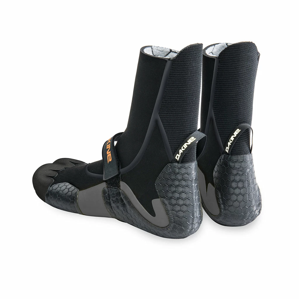 Dakine Unisex Cyclone 5/4mm Split Toe Wetsuit Boot - 22/Black 4 Dakine Unisex Cyclone 5/4mm Split Toe Wetsuit Boot - 22/Black - Image 2