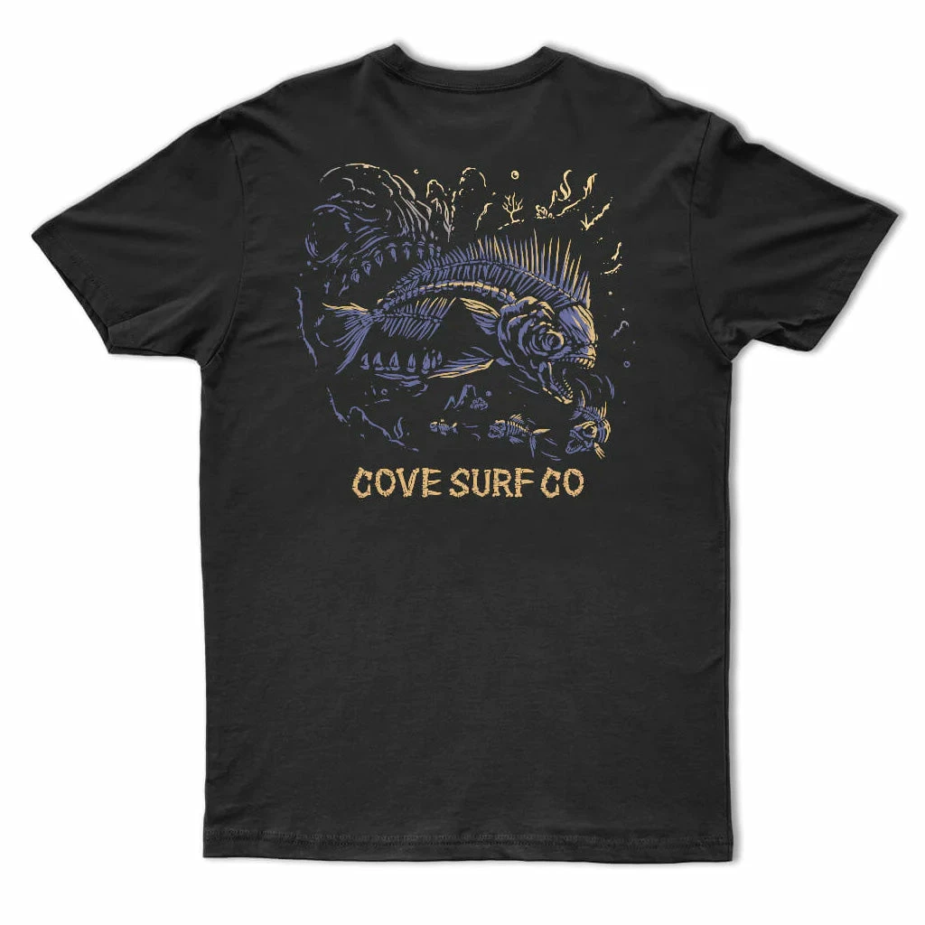 Cove Surf Co Circle Of Life Tee - Black 3 Cove Surf Co Circle Of Life Tee - Black