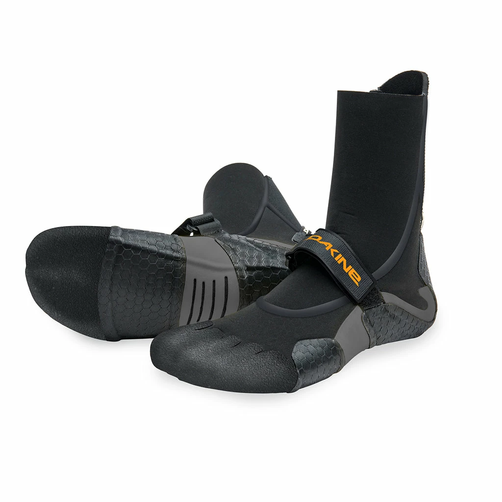 Dakine Unisex Cyclone 5/4mm Split Toe Wetsuit Boot - 22/Black 3 Dakine Unisex Cyclone 5/4mm Split Toe Wetsuit Boot - 22/Black