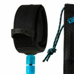 Creatures 5' Reliance Lite Leash - Cyan Speckle/Black 5 Creatures 5' Reliance Lite Leash - Cyan Speckle/Black -Volcom Sales 0001 lite5speckle