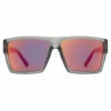 Dot Dash Sunglasses Nillionaire - Grey Trans Satin/blk-fire Chrm -Volcom Sales 0002 dslrjnil dotdash xskr frt1