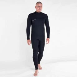 Volcom Modulator 4/3mm Back Zip Wetsuit - Black