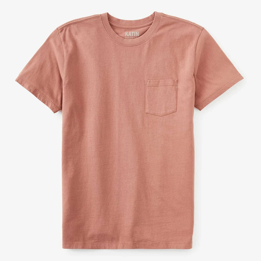 Katin Men's Base Tee - Dark Clay 3 Katin Men's Base Tee - Dark Clay
