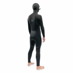 Dakine Mens Mission 4/3mm Chest Zip Hooded Wetsuit - 22/Black 9 Dakine Mens Mission 4/3mm Chest Zip Hooded Wetsuit - 22/Black -Volcom Sales 0004 MensMissionChestZipHooded43mm Black 604565592484 DK22M43HMZ Black MY22 3