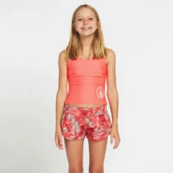 Volcom Girls Sea U Soon Boardie - Pistol Punch