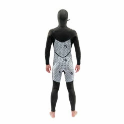 Dakine Mens Mission 4/3mm Chest Zip Hooded Wetsuit - 22/Black 11 Dakine Mens Mission 4/3mm Chest Zip Hooded Wetsuit - 22/Black -Volcom Sales 0006 MensMissionChestZipHooded43mm Black 604565592484 DK22M43HMZ Black MY22 6