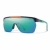 Smith Optics XC | Matte Purple / Cinder / Hi Viz / Opal + ChromaPop Opal Mirror Lens -Volcom Sales 0008 xc sunglasses mattePurpleCinderHiVizOpal cpOpalMirror 3Q
