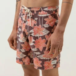 Rhythm Mens Lily Trunk - Mulberry -Volcom Sales 0009 0422M TR01 LILY TRUNK MULBERRY 1