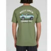Salty Crew Mens Off Road Premium S/S Tee - Sage Green