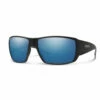 Smith Optics Guide's Choice | Matte Black/Chromapop Polarized Blue Mirror -Volcom Sales 0010 guides black polar blue mirror