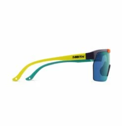 Smith Optics XC | Matte Purple / Cinder / Hi Viz / Opal + ChromaPop Opal Mirror Lens -Volcom Sales 0011 xc sunglasses mattePurpleCinderHiVizOpal cpOpalMirror SIDE