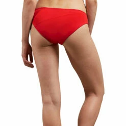 Volcom Womens Simply Seamless Modest Bottom - True Red -Volcom Sales 0014 O2811802 TRR B