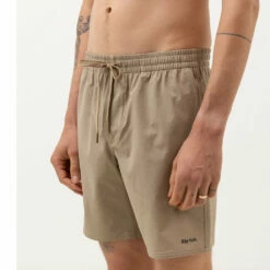 Rhythm Mens Textured Stretch Beach Short - Sand -Volcom Sales 0017 0422M JA10 TEXTURED STRETCH BEACH SHORT SAND 1