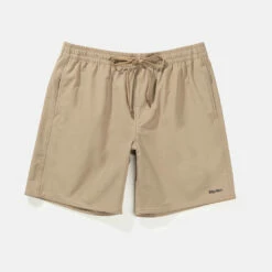 Rhythm Mens Textured Stretch Beach Short - Sand