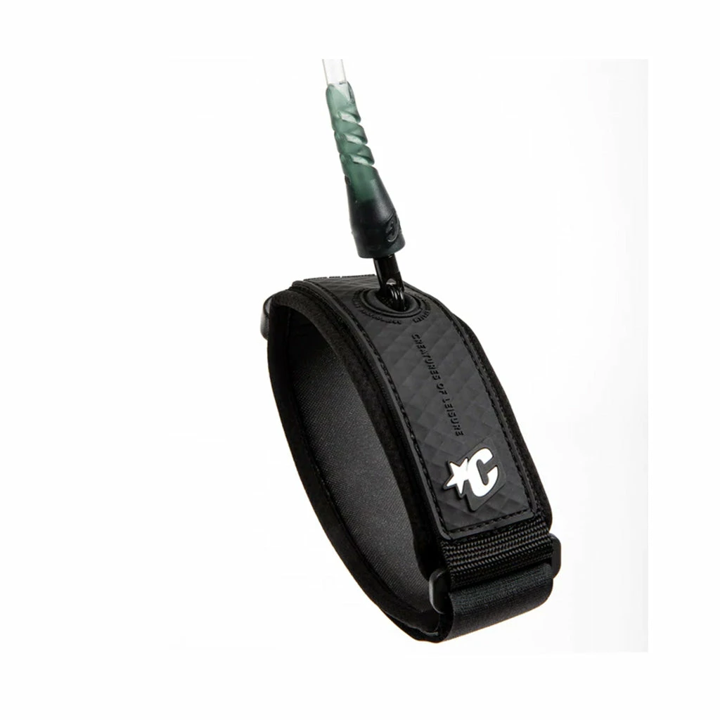 Creatures Coiled Reliance Bicep Strap Large Leash - White Speckle Black 4 Creatures Coiled Reliance Bicep Strap Large Leash - White Speckle Black - Image 2