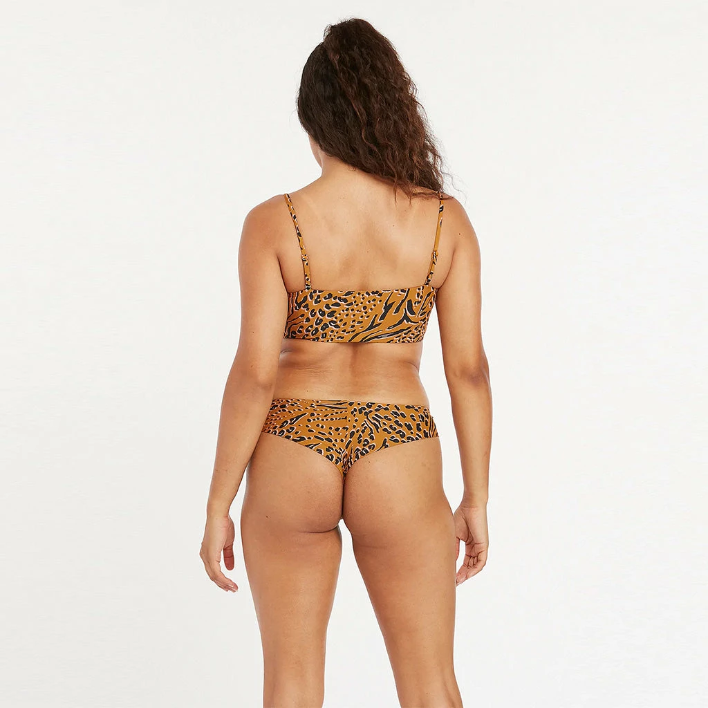 Volcom Womens Running Wild Tube Bikini Top - Animal Print 8 Volcom Womens Running Wild Tube Bikini Top - Animal Print - Image 6