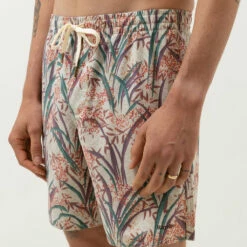 Rhythm Mens Mas Beach Short - Sand -Volcom Sales 0021 0422M JA03 MAS BEACH SHORT SAND 1