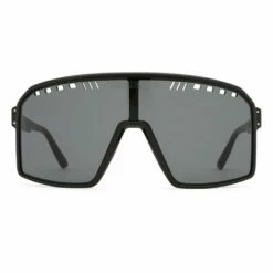 Von Zipper Super Rad Sunglasses - Black Gloss/Vintage Grey -Volcom Sales 0022 azyey00131 vonzipper bkv frt1