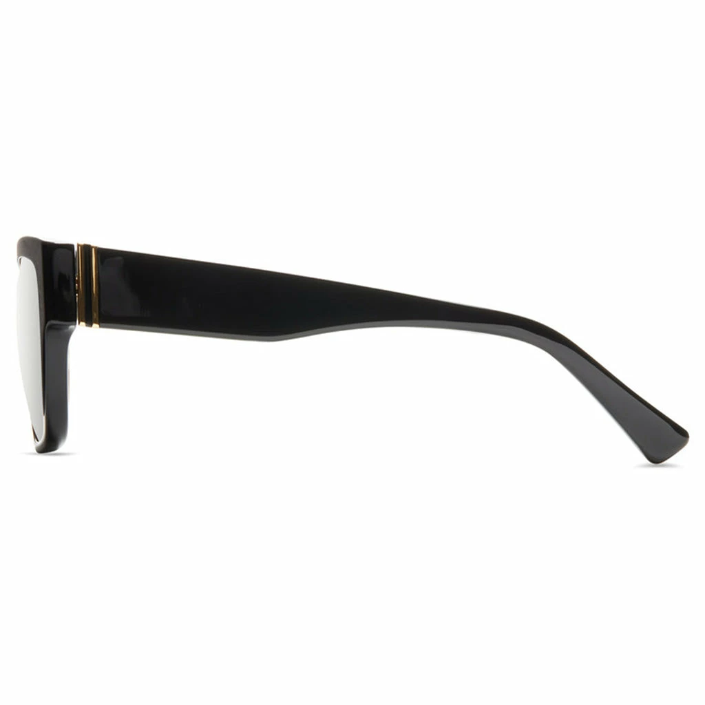 Von Zipper Haussmann Sunglasses - Black Gloss/Vintage Grey 4 Von Zipper Haussmann Sunglasses - Black Gloss/Vintage Grey - Image 2