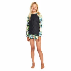 Volcom Girls Sunny Beach L/S - Black