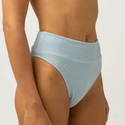 Rhythm Women's Isla Rib Hi Hip Banded Pant - Cool Blue 7 Rhythm Women's Isla Rib Hi Hip Banded Pant - Cool Blue -Volcom Sales 0026 0123SW BB27 ISLA HI HIP BANDED PANT COOL BLUE 2