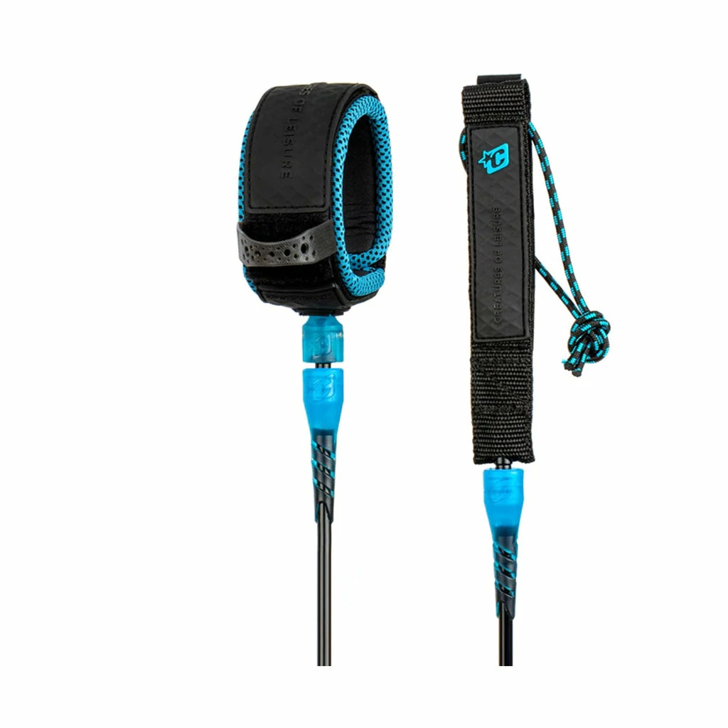Creatures 6' Reliance Comp Leash - Black Cyan 4 Creatures 6' Reliance Comp Leash - Black Cyan - Image 2