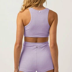 Rhythm Women's Ritual Paisley Surf Tank Top - Lilac -Volcom Sales 0044 0123SW BT12 RITUAL PAISLEY SUF TANK TOP LILAC 3