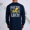 Salty Crew Mens Ink Slinger Standard L/S Tee - Navy -Volcom Sales 0047 INKSLINGERLSSTANDARD4