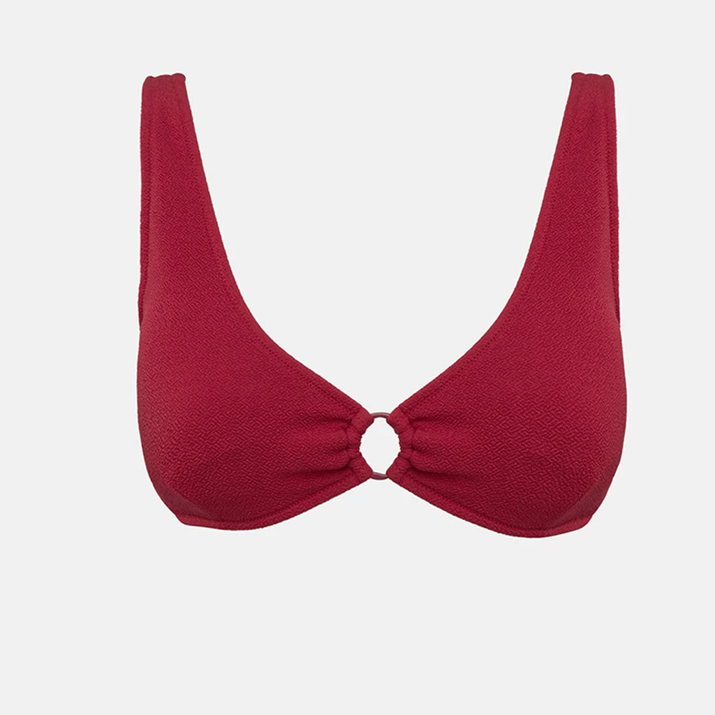 Rhythm Women's Avoca Ring Support Tall Tri Top - Berry 3 Rhythm Women's Avoca Ring Support Tall Tri Top - Berry