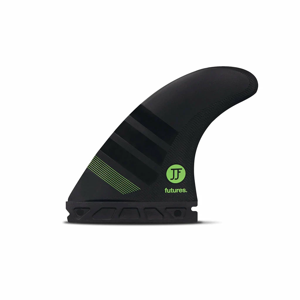 Futures Fins - John John Alpha Medium Tri-Fin Set - Carbon/Green - Image 2