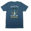Salty Crew Mens Tailed Standard S/S Tee - Navy Heather -Volcom Sales 0073 TAILEDSTANDARDBACK