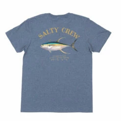 Salty Crew Mens Ahi Mount S/S Tee - Navy Heather