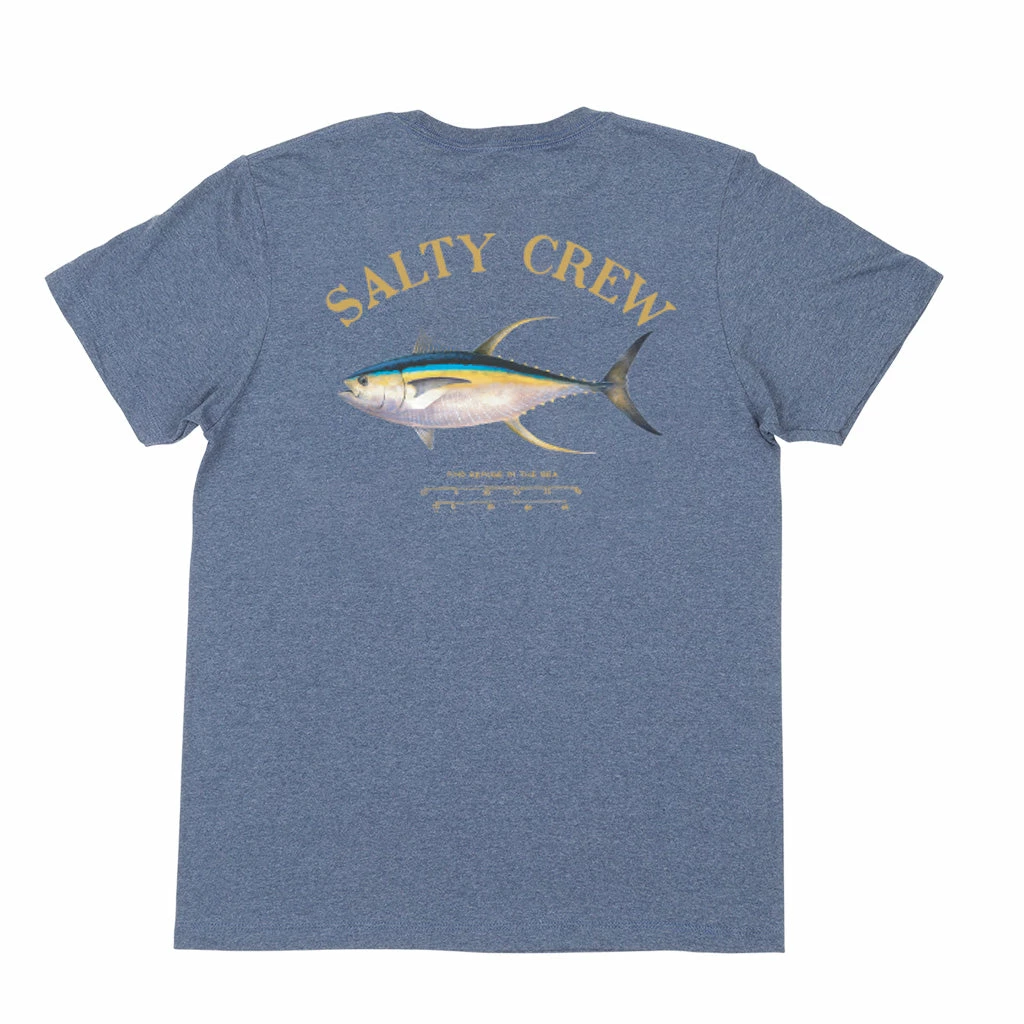 Salty Crew Mens Ahi Mount S/S Tee - Navy Heather 3 Salty Crew Mens Ahi Mount S/S Tee - Navy Heather