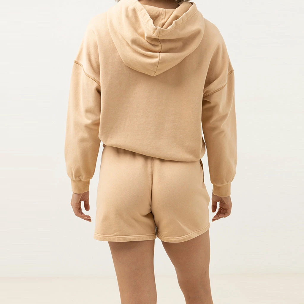 Rhythm Women's Rhythm Core Fleece Short - Wheat 6 Rhythm Women's Rhythm Core Fleece Short - Wheat - Image 4