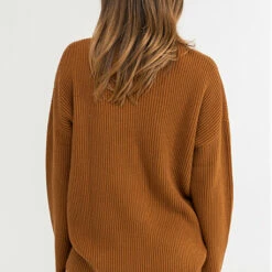 Rhythm Women's Classic Knit Jumper - Caramel 8 Rhythm Women's Classic Knit Jumper - Caramel -Volcom Sales 0126 CL22W KN012