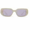 Dot Dash Sunglasses Jubilee - White/purple 2 Dot Dash Sunglasses Jubilee - White/purple -Volcom Sales 0166 AOYEY00119WWPLarge