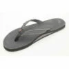 Rainbow Sandals Womens Madison - Black Leather -Volcom Sales BLACKSANDALS