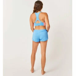 Carve Designs Womens Sanitas Colorblock Top - Bluebay/Grapefruit -Volcom Sales CARVE 0022 BTGA55 448 back