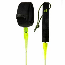 Creatures 6' Reliance Comp Leash - Lime Speckle Black