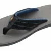 Rainbow Sandals Men's East Cape - Molded Rubber With Natural Suede Strap -Volcom Sales EASTCAPE BBGY W