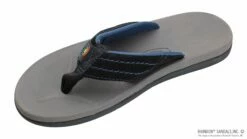 Rainbow Sandals Men's East Cape - Molded Rubber With Natural Suede Strap