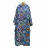 Blocksurf TLS Microfleece Wetsuit Changing Robe/Poncho - Rhombus -Volcom Sales Multi Rhombus