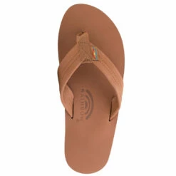 Rainbow Sandals Mens Premier/Classic Leather Single Layer With Arch - Tan/Brown 7 Rainbow Sandals Mens Premier/Classic Leather Single Layer With Arch - Tan/Brown -Volcom Sales RAINBOW 0011 tan brown classic leather single rainbow