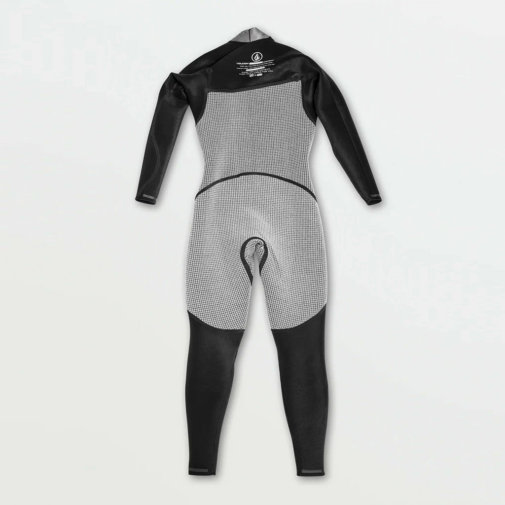 Volcom Modulator 4/3mm Chest Zip Wetsuit - Black FA23 7 Volcom Modulator 4/3mm Chest Zip Wetsuit - Black FA23 - Image 5