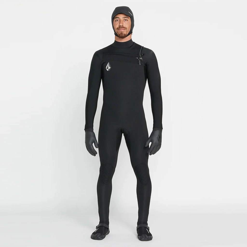 Volcom Modulator 4/3mm Chest Zip Wetsuit - Black FA23 3 Volcom Modulator 4/3mm Chest Zip Wetsuit - Black FA23