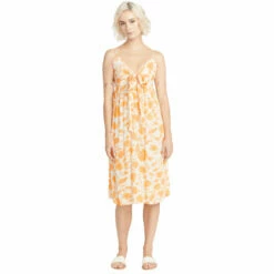 Volcom Womens My Moon N Starz Dress - Dust Gold -Volcom Sales VLC 0029 B1332305DGDLarge
