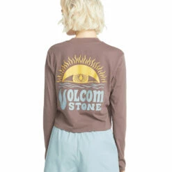 Volcom Womens Pocket Dial L/S Tee - Slate Grey 6 Volcom Womens Pocket Dial L/S Tee - Slate Grey -Volcom Sales VLC 0058 B3632301SLTSecondary1