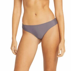 Volcom Womens Simply Solid Cheekini - Slate Grey -Volcom Sales VLC 0093 O2112104SLTLarge