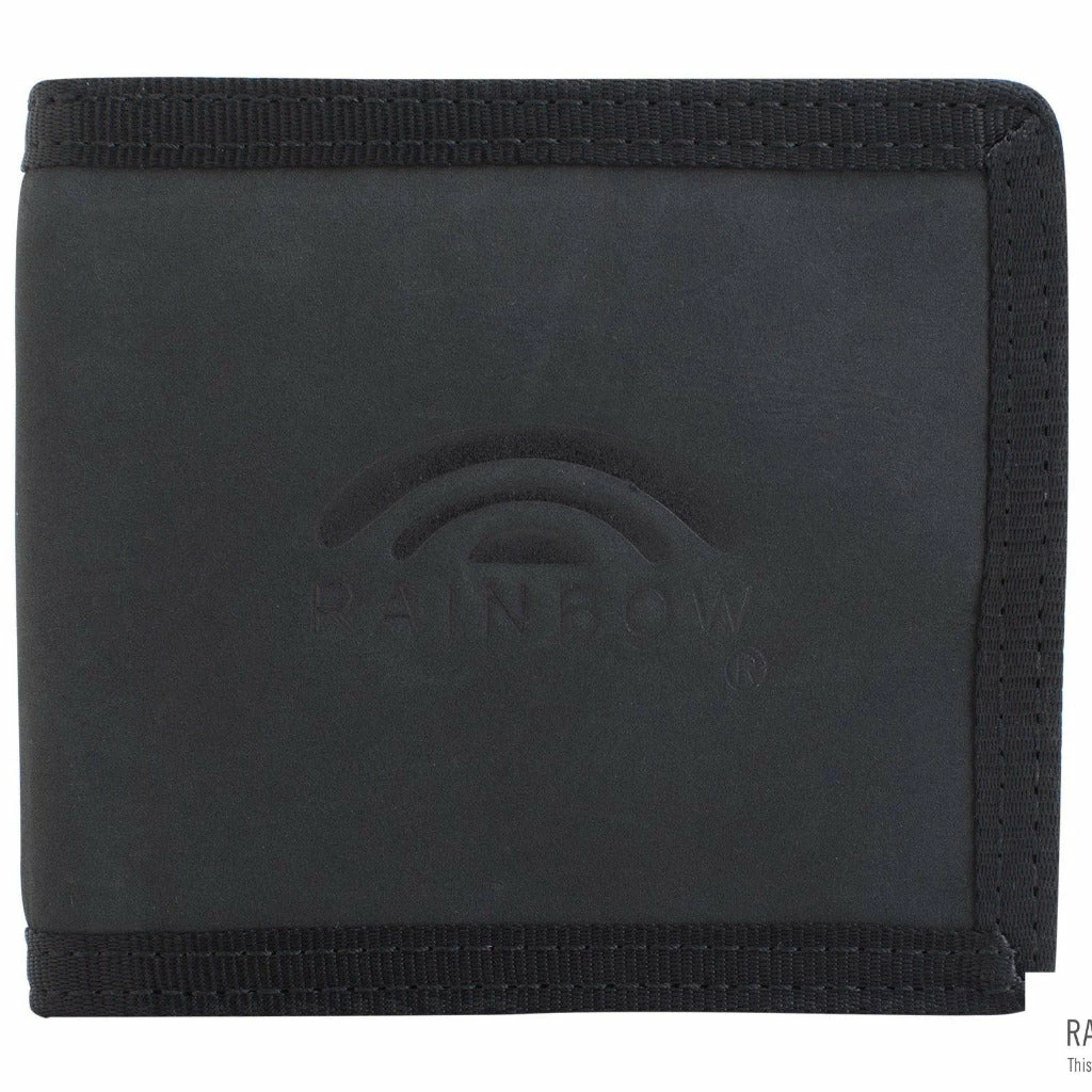 Rainbow Sandals Bi Fold Wallet - Black 3 Rainbow Sandals Bi Fold Wallet - Black