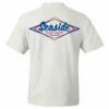 Seaside Surf Shop Mens Vintage Logo Tee - White/Blue Red 1 Seaside Surf Shop Mens Vintage Logo Tee - White/Blue Red -Volcom Sales WHTIE TEE BACK